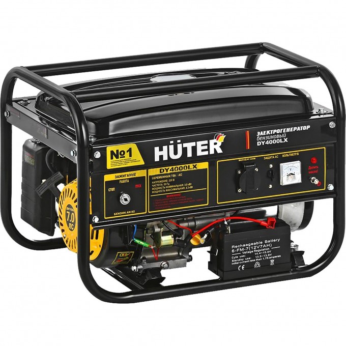 Портативный бензогенератор HUTER DY4000LX 64/1/22