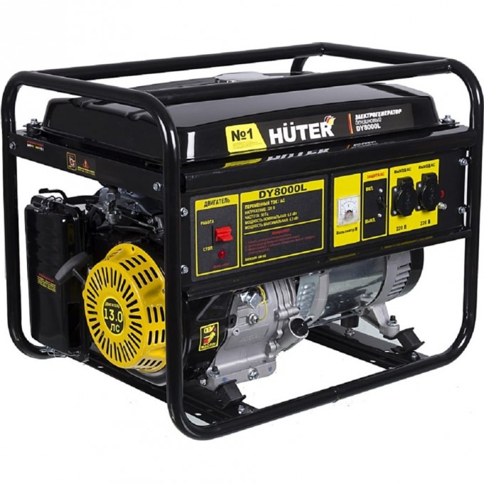 Портативный бензогенератор HUTER DY8000L 64/1/33